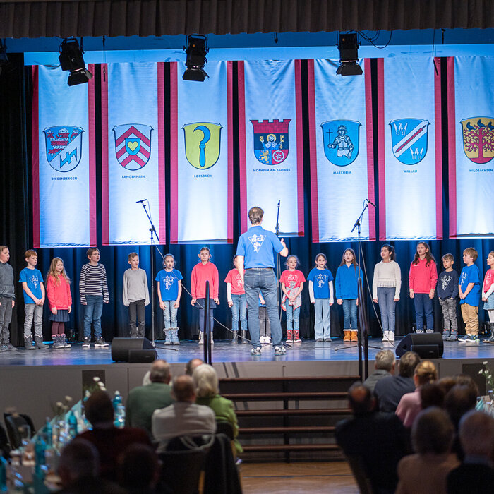 Kinderchor beim Neujahrsempfang 2024