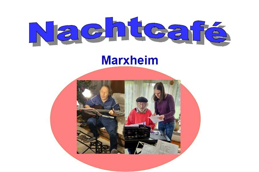 Nachtcafé Marxheim Plakat